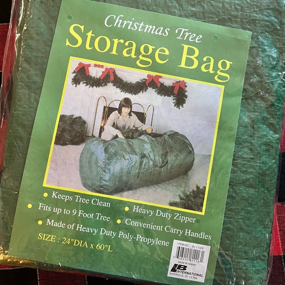 🆕 Green Christmas Tree Storage Bag with Handles - Fits up to 9ft. Tree - Picture 2 of 5